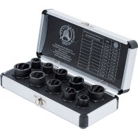 BGS DIY Spezial-Steckschlüsseleinsätze "Twist", 9-19mm, 10 (3/8), 10-tlg.