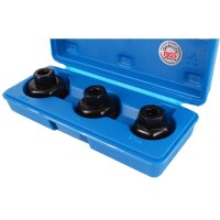 BGS Ölfilterkappen Satz, 3-teilig für Mercedes VW BMW AUDI 3/8