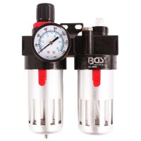 BGS Druckluft-Filter / Öler-Einheit mit Druckregler