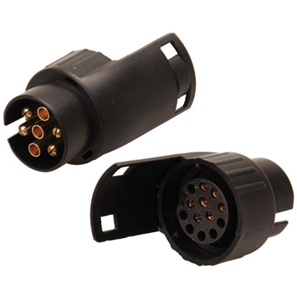 BGS DIY Adapter für Anhängerstecker, 7-auf-13 polig