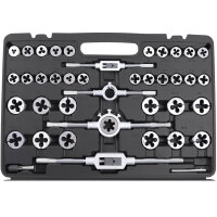 TECPO Gewindeschneider Satz, M2-M18, 110-teilig