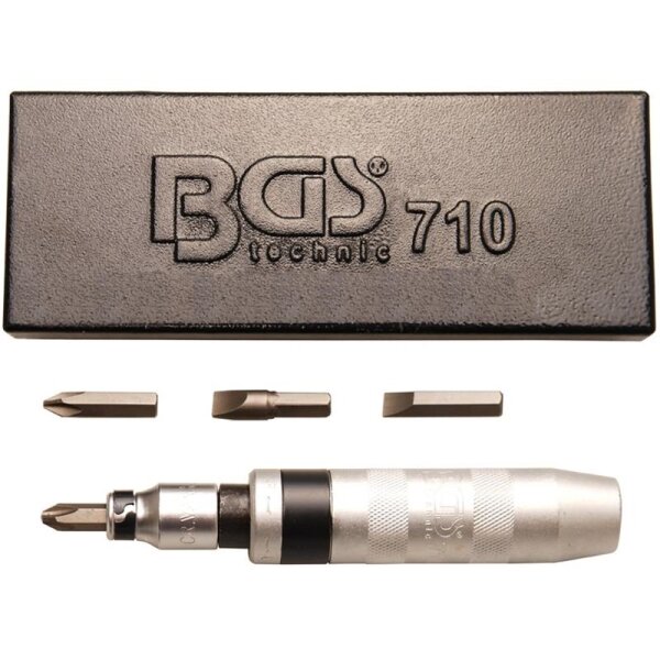 BGS Hand-Schlagschrauber-Satz mit Bits | 5-tlg.