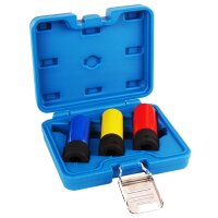 BGS Kraft Schoneinsatz Set, 12.5 mm 1/2" 17, 19 und...