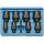Gewinde-Reparatur-Set, 9-tlg.