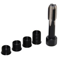 BGS Reparatursatz für Zündkerzengewinde | M12 x 1,25 mm | 5-tlg.