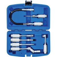 BGS Adapter und Zubehörsatz für Fettpressen, 7 Teilig