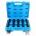 BGS Kraft-Steckschlüssel-Einsatz-Satz Sechskant, tief | Antrieb Innenvierkant 12,5mm (1/2") | SW 10-24mm | 10-tlg: