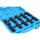 BGS Kraft-Steckschlüssel-Einsatz-Satz Sechskant, tief | Antrieb Innenvierkant 12,5mm (1/2") | SW 10-24mm | 10-tlg: