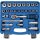 BGS Steckschlüssel-Satz Wellenprofil | Antrieb 10 mm (3/8") | 26-tlg.