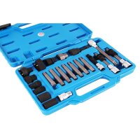 BGS Lichtmaschinen Bit Satz Steckschlüssel Vielzahn Torx  für Bosch Mercedes BMW VW