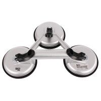 Dreifach-Gummisauger, Aluminium , Ø 115 mm, 95 Kg...