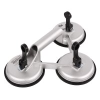 Dreifach-Gummisauger, Aluminium , Ø 115 mm, 95 Kg...