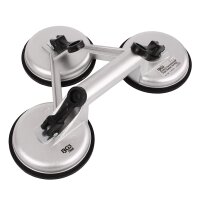 Dreifach-Gummisauger, Aluminium , Ø 115 mm, 95 Kg Tragkraft