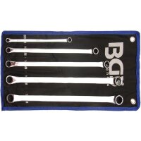 BGS Doppelringschlüsselsatz, 8 - 19 mm, extra lang