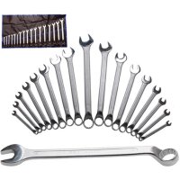 BGS Maulringschlüssel-Set, Ringseite gekröpft,...