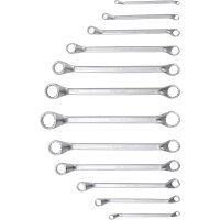BGS Doppelringschlüssel-Set, 75° gekröpft, 6-32 mm, 12-tlg.