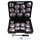 BGS Ölfilterschlüssel-Satz | Aluminium-Druckguss | Antrieb Innenvierkant 12,5mm (1/2") | 23-tlg.