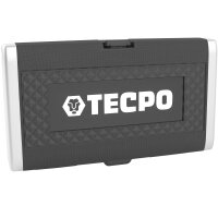 TECPO Umschaltknarren-Satz 8-tlg. mit abgewinkelten Adaptern und Koffer, Profi-Set