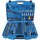 BGS Steckschlüssel-Satz Wellenprofil | Antrieb 6,3 mm (1/4") / 10 mm (3/8") / 12,5 mm (1/2") | 218-tlg.