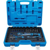 BGS Kraft-Steckschlüssel-Satz Sechskant | 6,3mm...