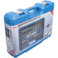 BGS Kraft-Steckschlüssel-Satz Sechskant | 6,3mm (1/4") + 12,5mm (1/2") | 69-tlg.
