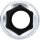 BGS Steckschlüssel-Einsatz Sechskant, tief | Antrieb Innenvierkant 10 mm (3/8") | SW 12 mm