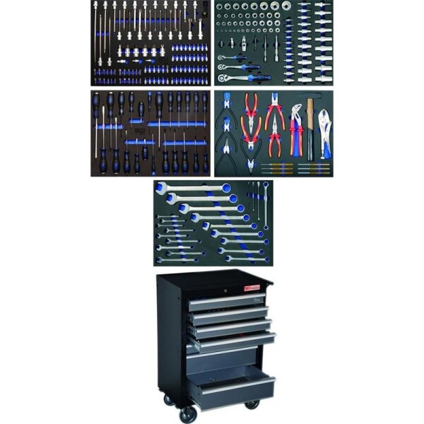 Werkstattwagen BGS 2001, komplett mit 243 Werkzeugen