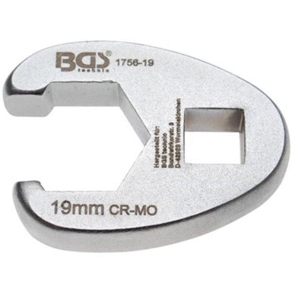 BGS Hahnenfuß-Schlüssel 10 (3/8), 19 mm