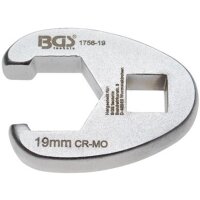 BGS Hahnenfuß-Schlüssel 10 (3/8), 19 mm