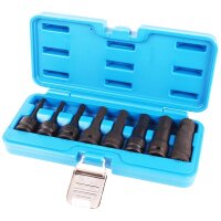 BGS Kraft Biteinsatz Set, für Inbus Schrauben, 5-19 mm, 12.5 mm 1/2", 8-tlg.