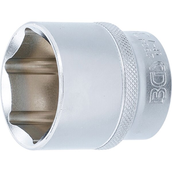BGS Steckschlüssel-Einsatz Sechskant | Antrieb Innenvierkant 12,5 mm (1/2") | SW 34 mm