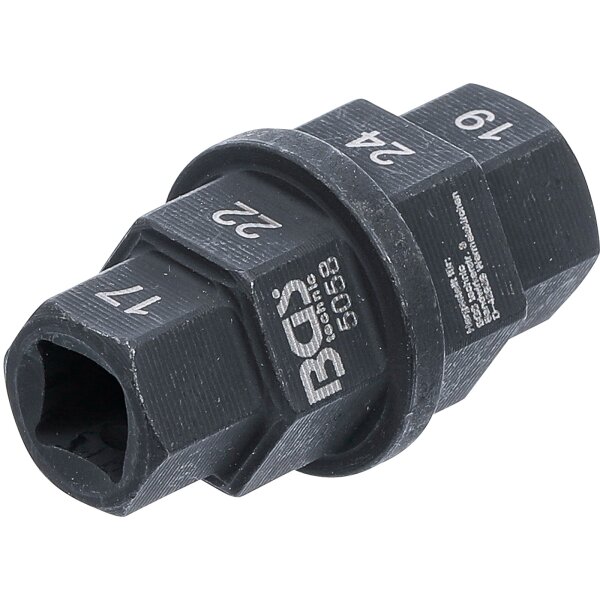 BGS Motorrad-Spezial-Einsatz | Antrieb 10 mm (3/8") | 17 - 19 - 22 - 24 mm