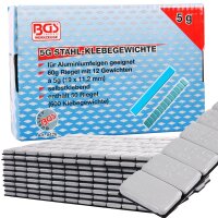 BGS Auswuchtklebegewichte | 12 x 5 g | 50-tlg.