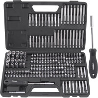 TECPO Universal und Sicherheits Bit Satz 208 teilig aus...