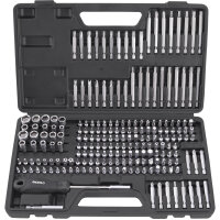 TECPO Universal und Sicherheits Bit Satz 208 teilig aus...
