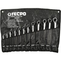 TECPO Doppel-Ringschlüssel-Satz SW 6-32mm, 12-tlg.