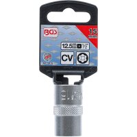 BGS Steckschlüssel-Einsatz Super Lock | Antrieb Innenvierkant 12,5 mm (1/2") | SW 15 mm