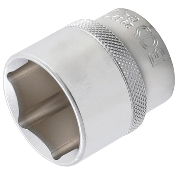 BGS Steckschlüssel-Einsatz Sechskant | Antrieb Innenvierkant 12,5 mm (1/2") | SW 30 mm