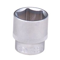 BGS Steckschlüssel-Einsatz Sechskant | Antrieb Innenvierkant 12,5 mm (1/2") | SW 30 mm
