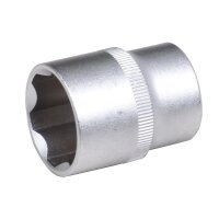 BGS Steckschlüssel-Einsatz Sechskant | Antrieb Innenvierkant 12,5 mm (1/2") | SW 24 mm