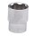 BGS Steckschlüssel-Einsatz Sechskant | Antrieb Innenvierkant 12,5 mm (1/2") | SW 24 mm