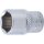 BGS Steckschlüssel-Einsatz Sechskant | Antrieb Innenvierkant 6,3 mm (1/4") | SW 12 mm