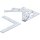 BGS L-Winkel | 100 x 100 x 15 mm | 4-tlg.