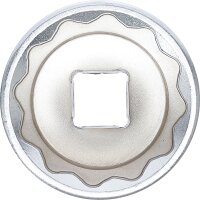 BGS Steckschlüssel-Einsatz 12-kant, 12,5 (1/2), 36 mm