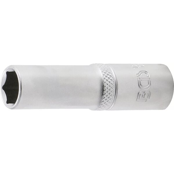 BGS Steckschlüssel-Einsatz Sechskant, tief | Antrieb Innenvierkant 10 mm (3/8") | SW 11 mm
