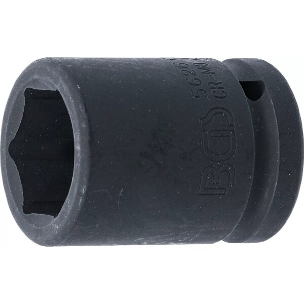 BGS Kraft-Steckschlüssel-Einsatz Sechskant | Antrieb Innenvierkant 20 mm (3/4") | SW 26 mm