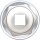 BGS Steckschlüssel-Einsatz Sechskant | Antrieb Innenvierkant 12,5 mm (1/2") | SW 36 mm
