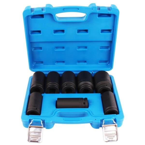 BGS Steckschlüssel Satz 3/4" Antrieb 8-tlg. Schlagschrauber Stecknuss Schrauben Set