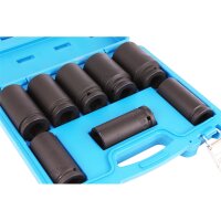 BGS Steckschlüssel Satz 3/4" Antrieb 8-tlg. Schlagschrauber Stecknuss Schrauben Set