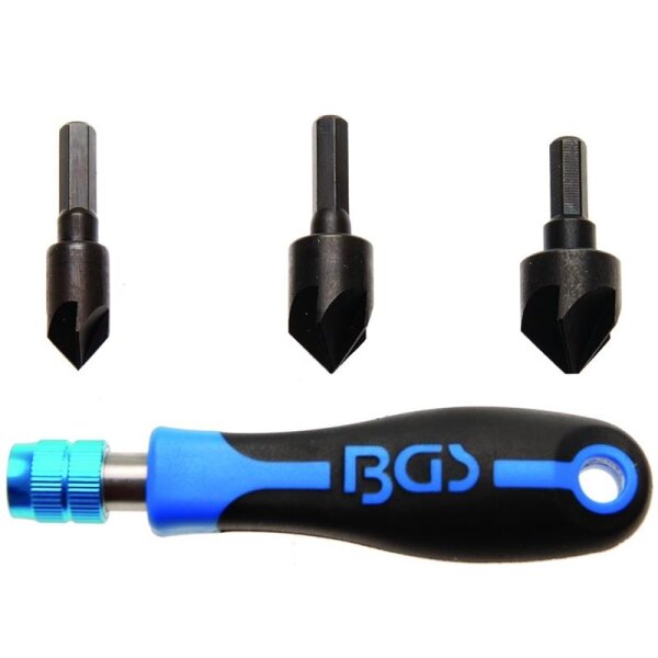 BGS "3-IN-1" Entgrater-Satz